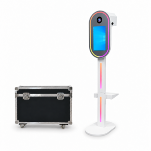 15.6inch Oval DSLR PhotoBooth with Magic Mirror and Touchscreen